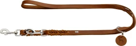 Hunter Verstellbare Führleine Solid Education, 18/250, 2.5m, cognac