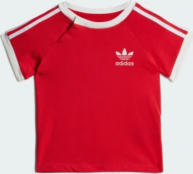 adidas 3-Streifen T-Shirt kurzarm better scarlet (Junior)