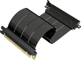 LinkUP AVA5 Riser Kabel, gerade, PCIe 5.0, 200mm, schwarz