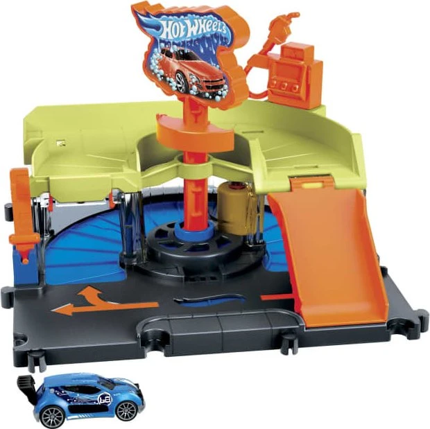 Mattel Hot Wheels City Downtown Express Car Wash