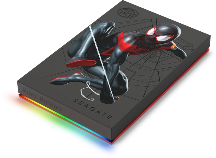 Seagate FireCuda Gaming HDD - Miles Morales Special Edition, 2TB, +Rescue, USB 3.0 Micro-B