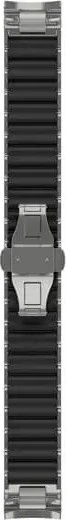 Garmin Ersatzarmband QuickFit 22 Titan silber