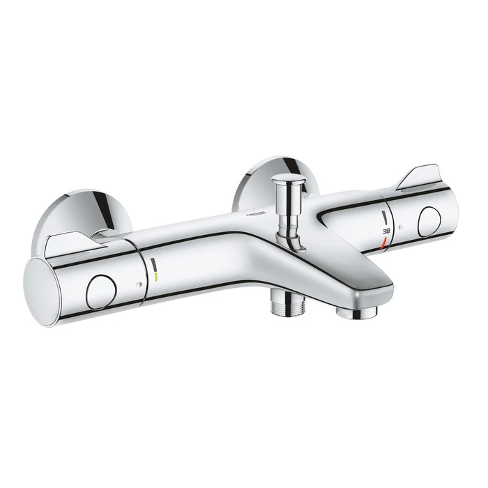 Grohe Grohtherm 800 Wannenthermostat 34567000 chrom, Aufputz, eigensicher Image