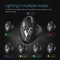 Zelotes F-36 Vertical Dual-Mode Wireless Mouse, schwarz, USB/Bluetooth Vorschaubild