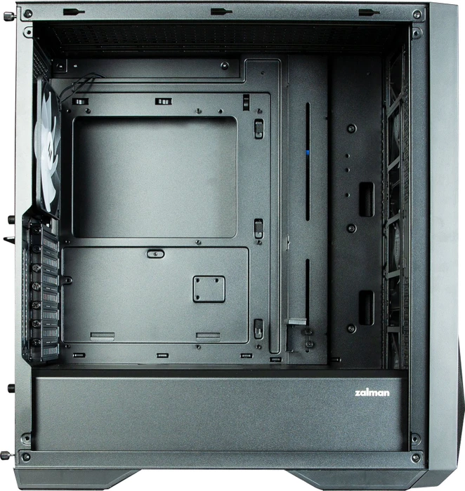 Zalman Z9 Iceberg MS_Black, schwarz, Glasfenster