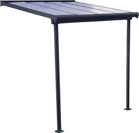 Palram Canopia Sierra Terrassenüberdachung 230x230cm grau