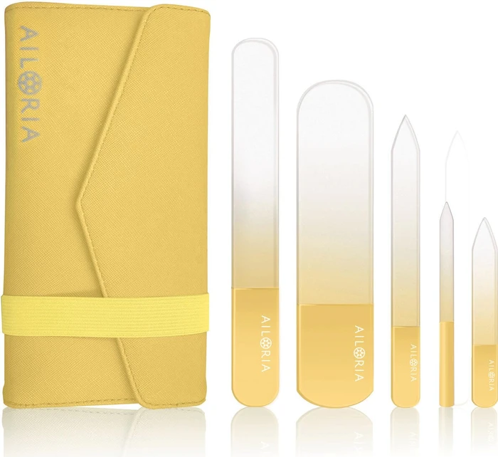 Ailoria Contour Luxe Maniküre/Pediküre-Set 5-teilig gelb
