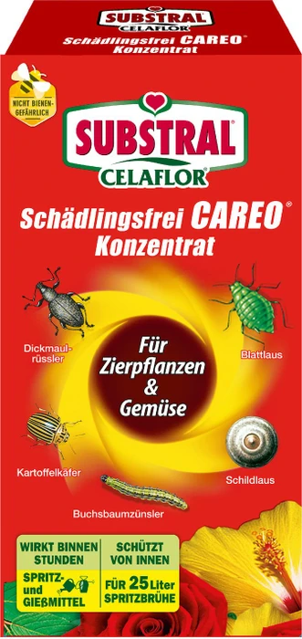 Evergreen Garden Care Substral Celaflor Schädlingsfrei Careo für Zierpflanzen Konzentrat, 250ml