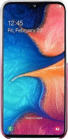 Samsung Gradation Cover für Galaxy A20e pink