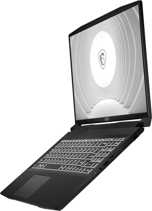 MSI CreatorPro M16 A12UJS-423, Core Black, Core i7-12700H, 32GB RAM, 1TB SSD, RTX A2000, DE