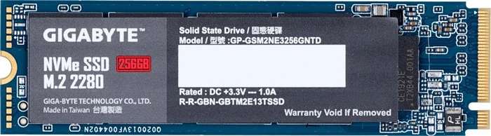 GIGABYTE NVMe SSD M.2 2280, M.2