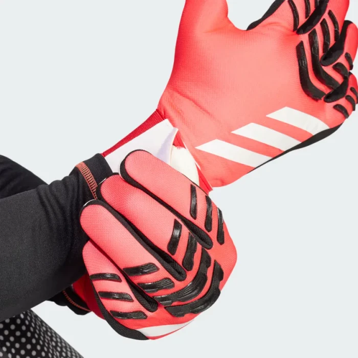 adidas Predator League Torwarthandschuhe lucid red/black/white