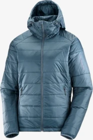 Salomon Outline Hooded Funktionsjacke midnight navy (Damen)
