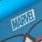 X Rocker Marvel Icon Video Rocker Gaming Bodensessel für Kinder/Jugendliche, Captain America rot/blau Vorschaubild