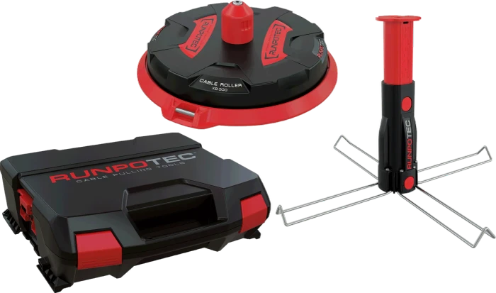 Runpotec XB 300 Kabelabrollsystem für Kabeleinzug