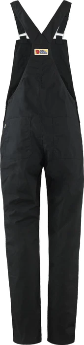 Fjällräven Vardag Dungaree Hose lang schwarz (Damen)