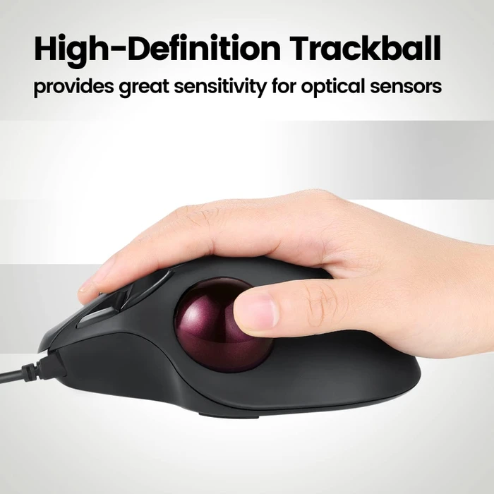 Perixx PERIPRO-303X2A 34mm für Perimice und Logitech M570, Ersatz-Trackball, 1x grün, 1x rot, 2er-Set