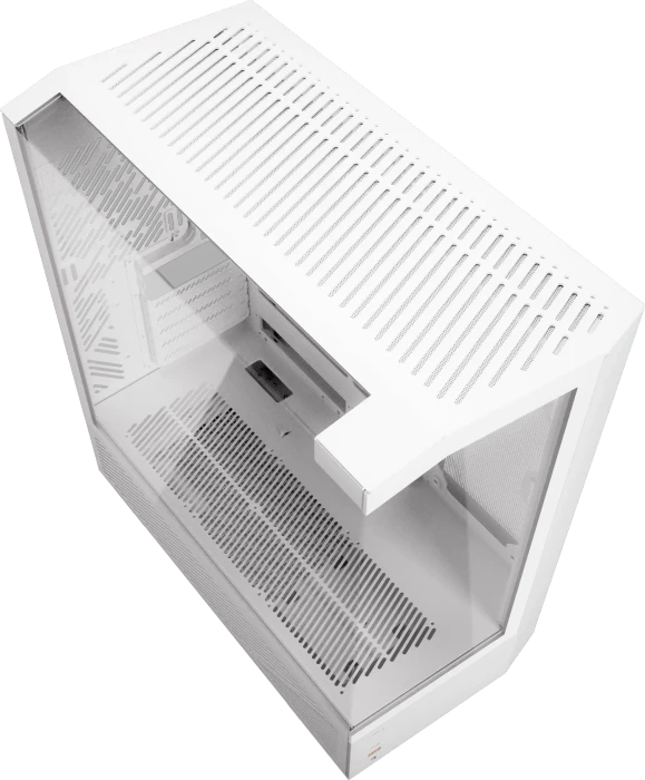 DarkFlash DY460 White, Glasfenster