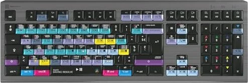 LogicKeyboard Astra DaVinci Resolve MAC, USB, UK