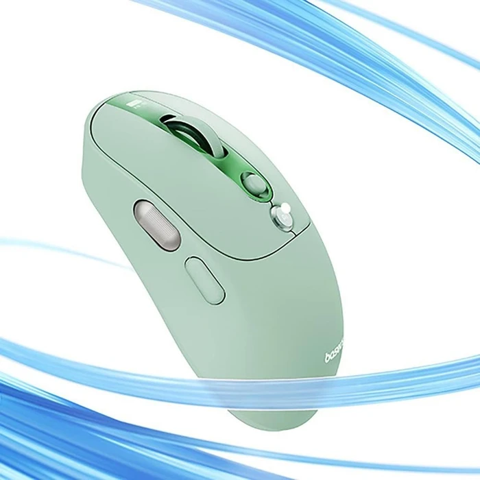 Baseus Editor Wireless Mouse, grün, USB/Bluetooth