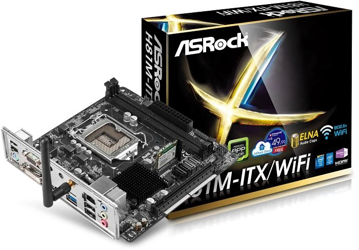 ASRock H81M-ITX/WiFi (Intel 1150)