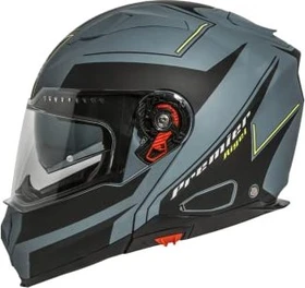 Premier Helmets Delta RG matt schwarz/gelb/grau