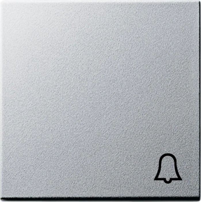 Gira System 55 Wippe mit Symbol Klingel, alu