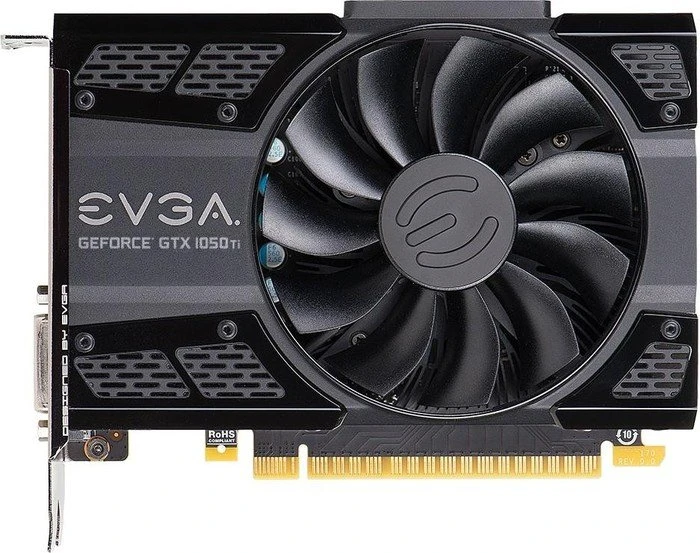EVGA GeForce GTX 1050 Ti Gaming, 4GB GDDR5, DVI, HDMI, DP