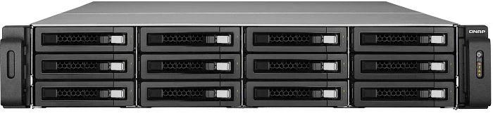 QNAP Turbo Station TS-1269U-RP, 4GB RAM, 2x RJ-45 1000Base-T, 2x USB 3.0, 2HE