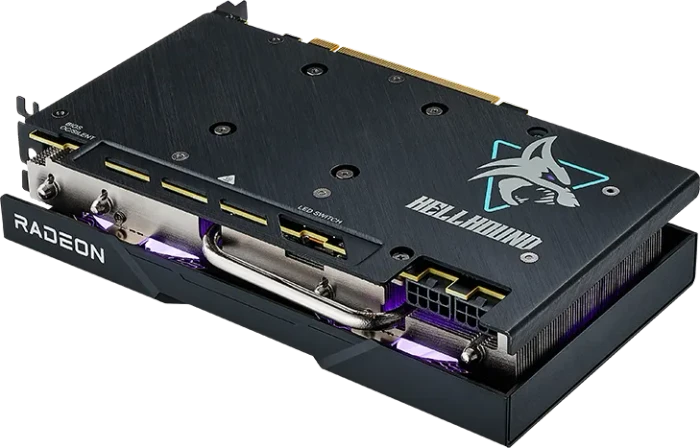 PowerColor Hellhound Radeon RX 7600 XT, 16GB GDDR6, HDMI, 3x DP