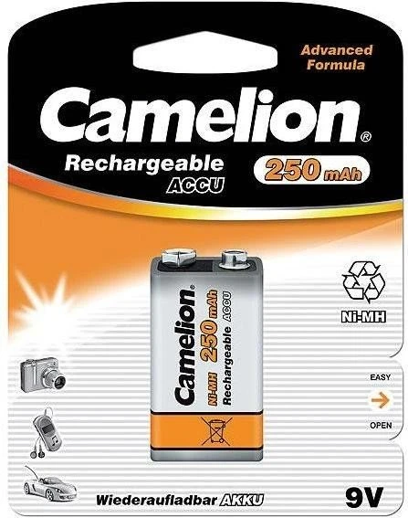 Camelion Rechargeable ACCU 9V-Block NiMH 250mAh