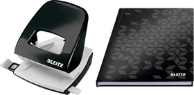Leitz NeXXt WOW, Mini-Locher und Hefter, schwarz, Set