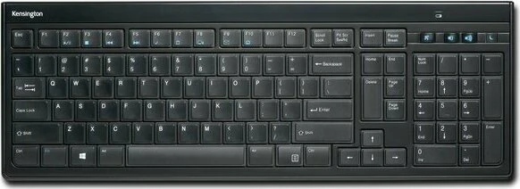 Kensington Advance Fit Slim Type Wireless Keyboard, schwarz, USB, ES