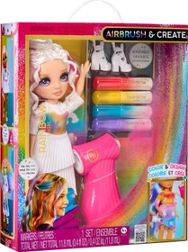 MGA Entertainment Rainbow High - Air Brush & Create - Purple Eyes