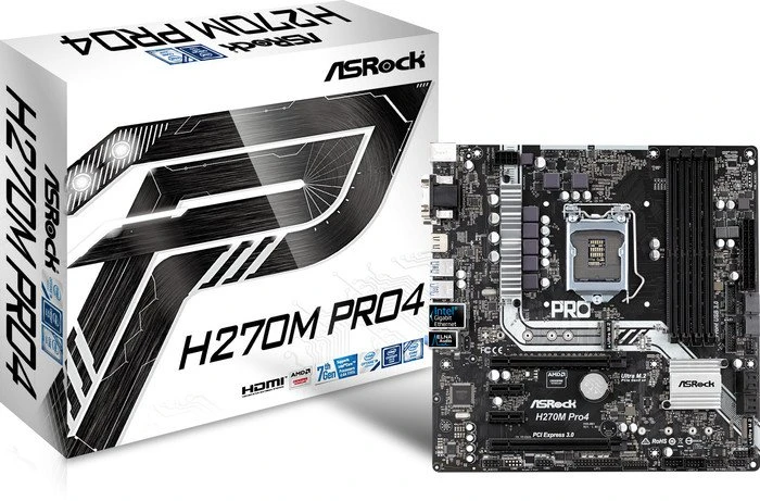 ASRock H270M Pro4 (Intel 1151)
