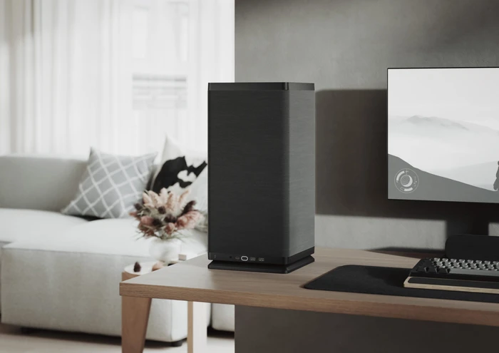 Fractal Design Mood Light Gray, Mini-ITX