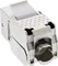 InLine Keystone Modul RJ-45 Buchse/Verlegekabel Cat6a, SNAP-In, mit Staubschutz Vorschaubild