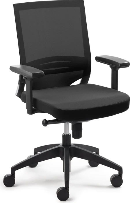 Mayer Sitzmöbel myOptimax 2475 Bürostuhl inkl. Armlehnen, schwarz