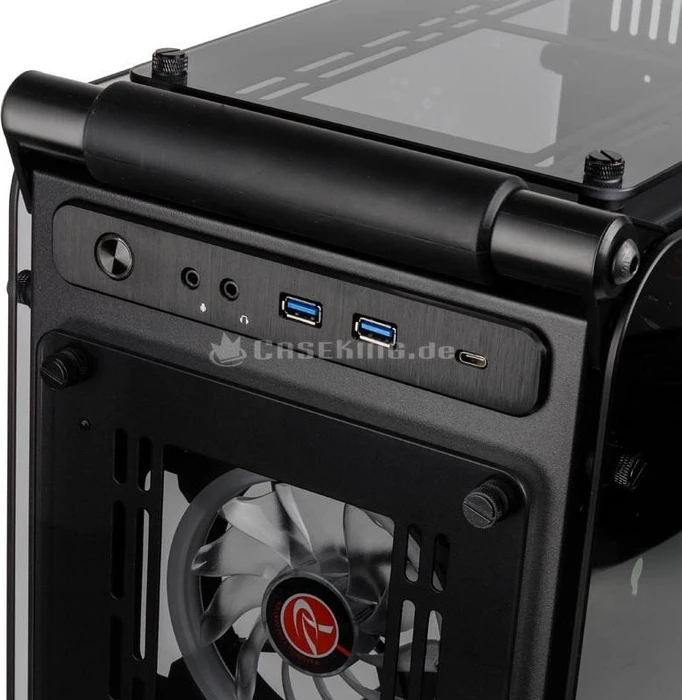 Raijintek Coeus Elite TC, Glasfenster