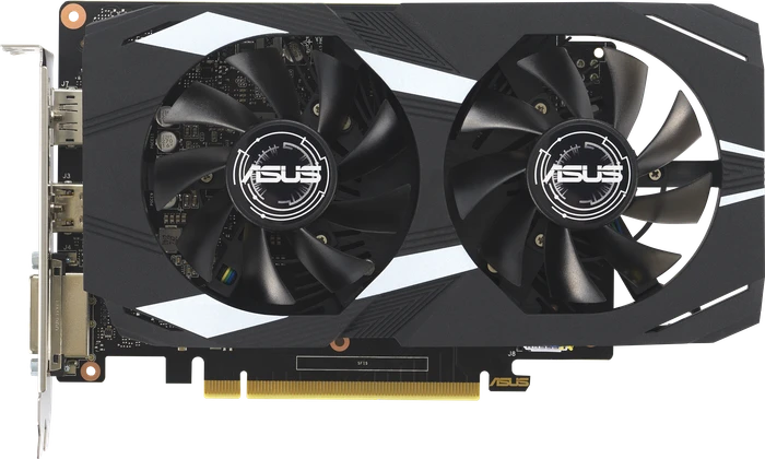 ASUS Dual GeForce GTX 1630 OC, DUAL-GTX1630-O4G, 4GB GDDR6, DVI, HDMI, DP