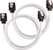Corsair Premium Sleeved SATA 6Gb/s Kabel weiß 0.6m Vorschaubild