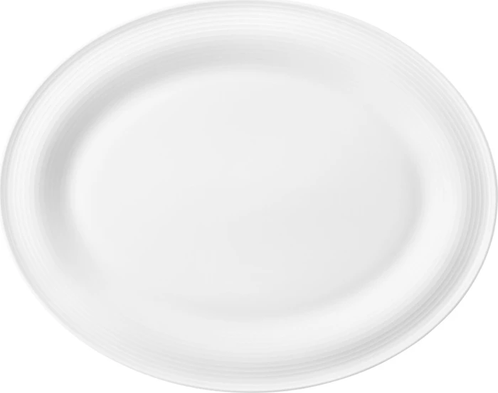 Seltmann Weiden Beat Servierplatte oval 28x35.3cm weiß