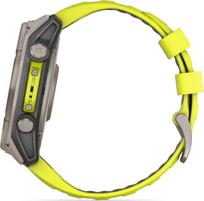 Garmin Fenix 8 51mm Sapphire Solar titanium/amp yellow-graphite