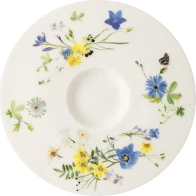 Rosenthal Brillance Bone China Fleurs des Alpes Espresso-Untertasse