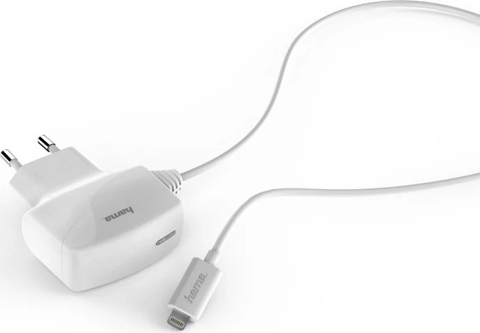 Hama Ladegerät Lightning 1A weiß