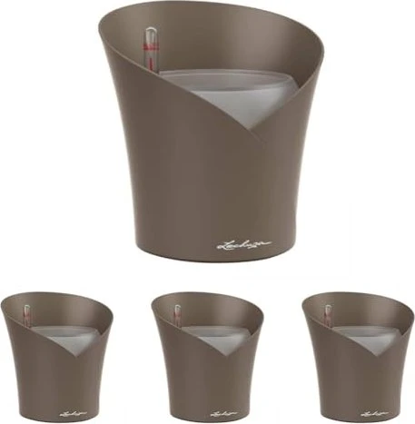 Lechuza Orchidea oval taupe matt
