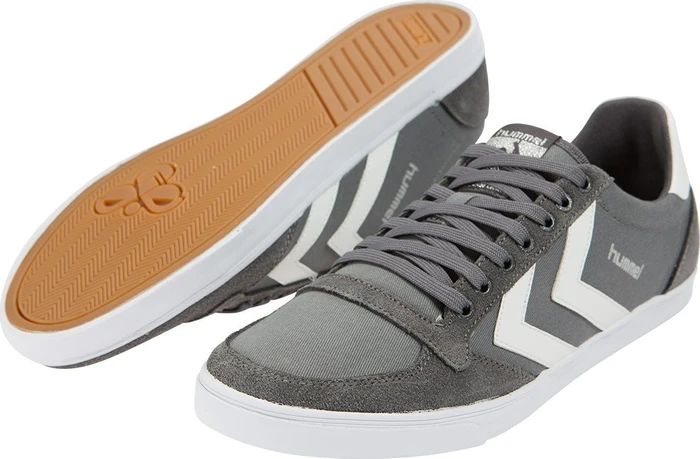 hummel Slimmer Stadil Low castle rock/white (Herren)
