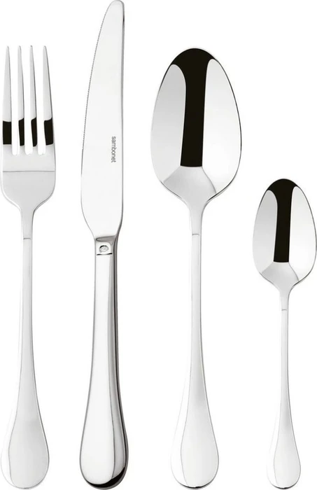 Sambonet Bloom Edelstahl 18/10 Monoblock Besteck-Set, 24-tlg.
