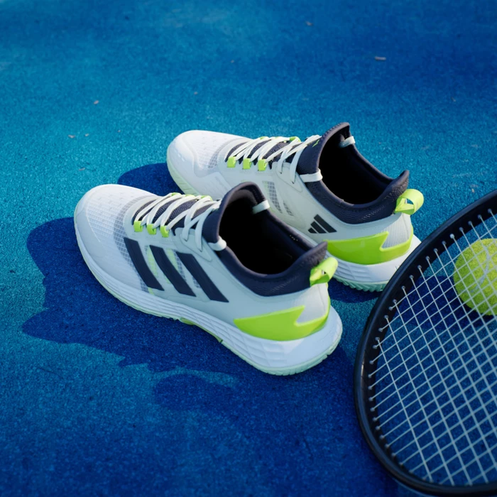 adidas Adizero Ubersonic 4.1 cloud white/aurora black/lucid lemon