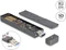 DeLOCK Externes Gehäuse für M.2 PCIe/SATA SSD, USB-A 3.1 Vorschaubild